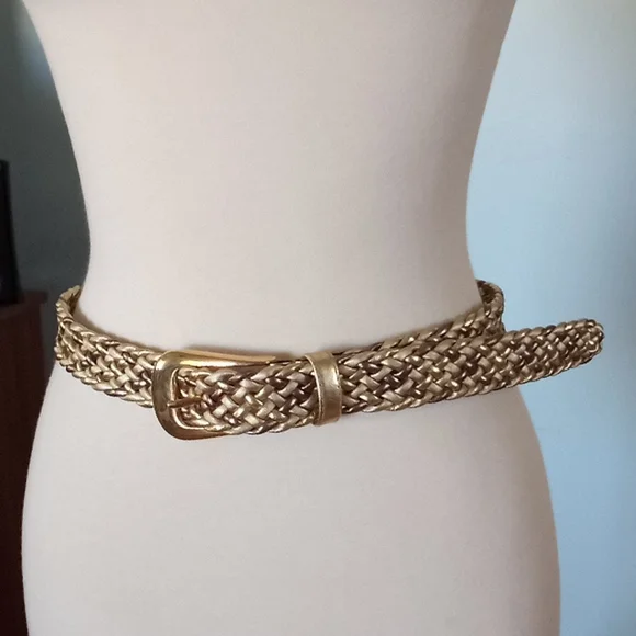 Accessories | Metallic Look Braided Belt 39 12 Inches Long 1  display picture 1